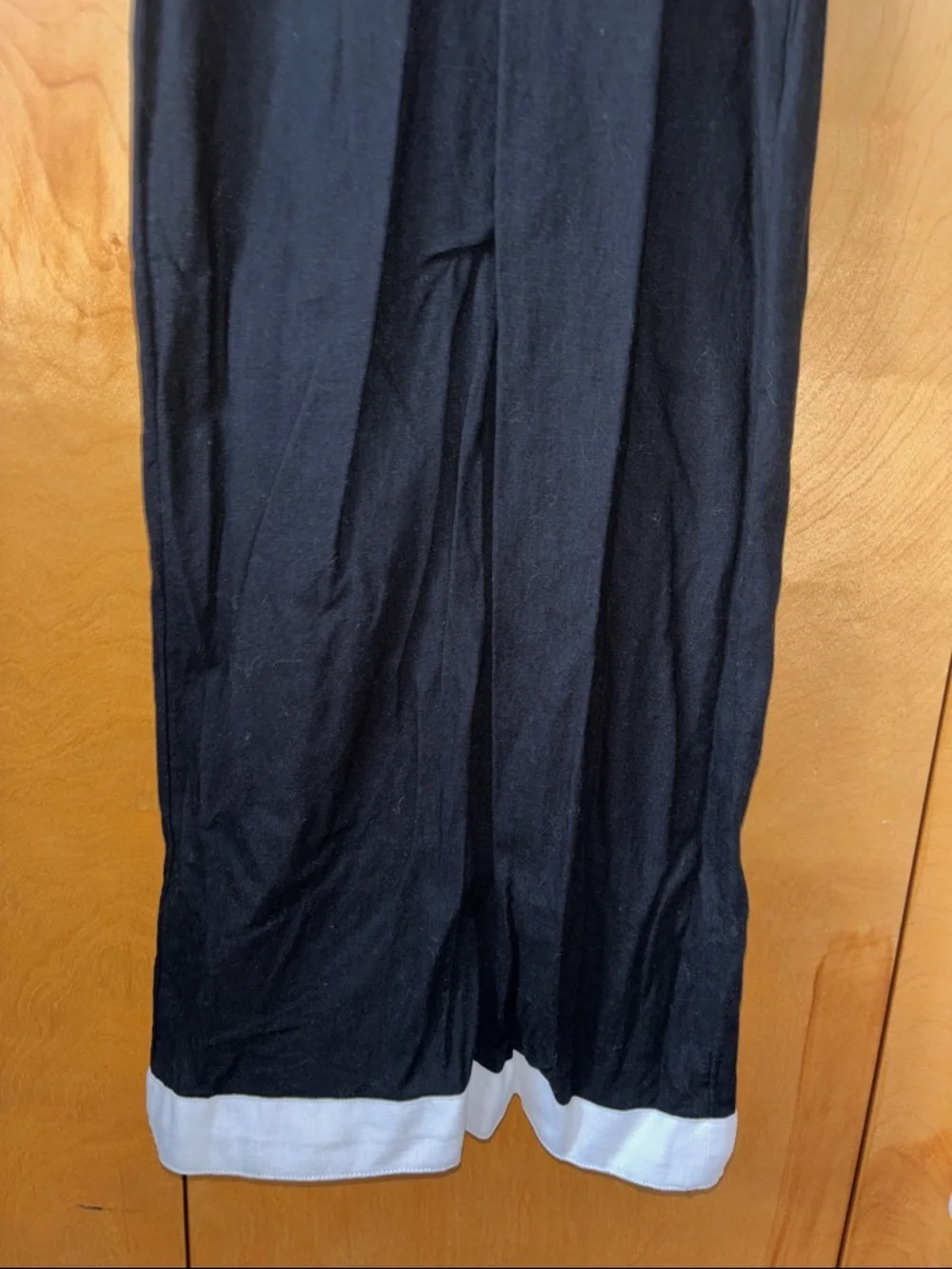 A&F Linen-Blend Squareneck Column Dress XXS